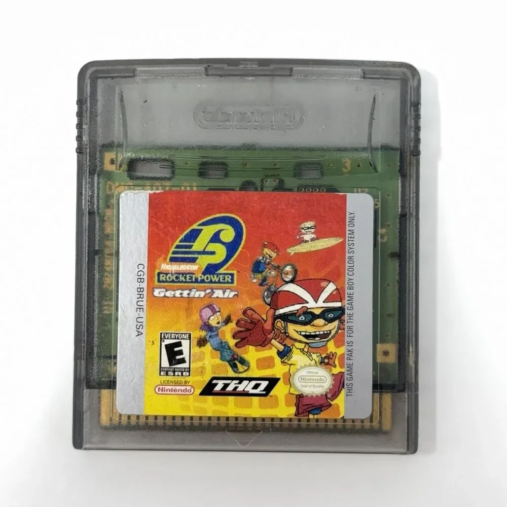 Rocket Power Gettin Air Game Boy Color GBC Cart Only Refurbished Tested